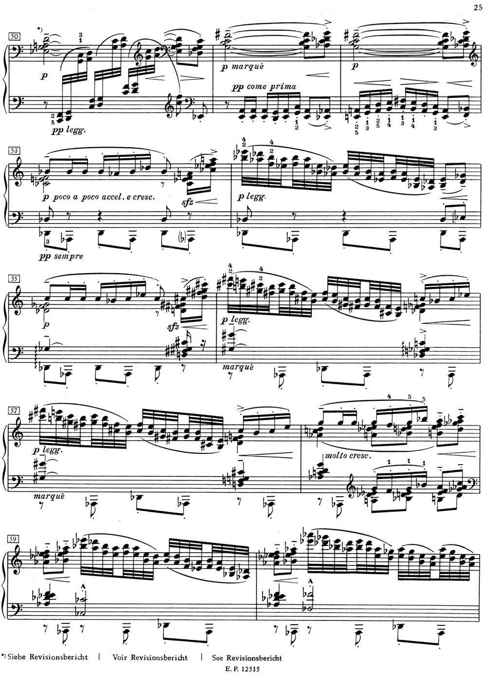 德彪西12首钢琴练习曲（3 四度练习v1.0 quartes）钢琴曲谱（图4）