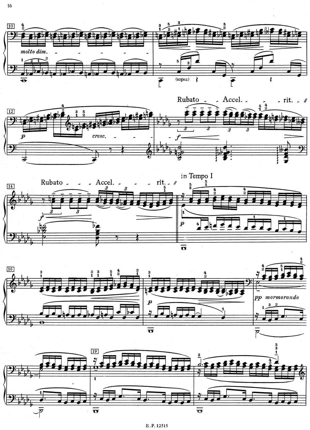 德彪西12首钢琴练习曲（2 三度练习v1.0 tierces）钢琴曲谱（图2）