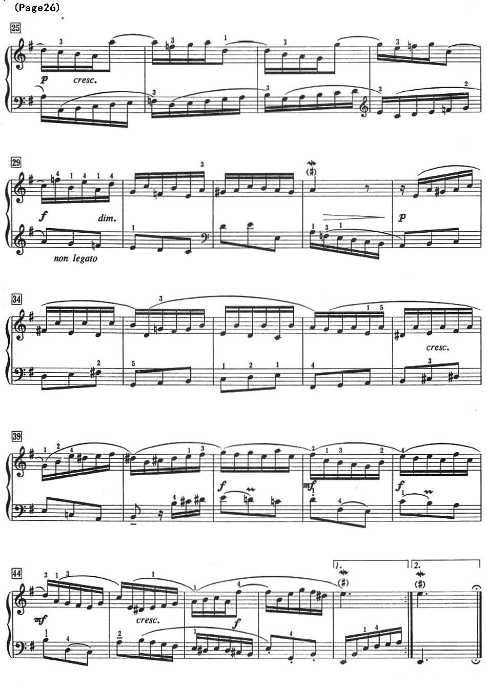 巴赫小前奏曲（NO.17-NO.18）钢琴曲谱（图4）