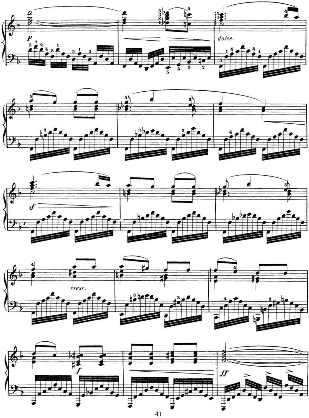 50首车尔尼Op.740钢琴手指灵巧技术练习曲（NO.12）钢琴曲谱（图2）