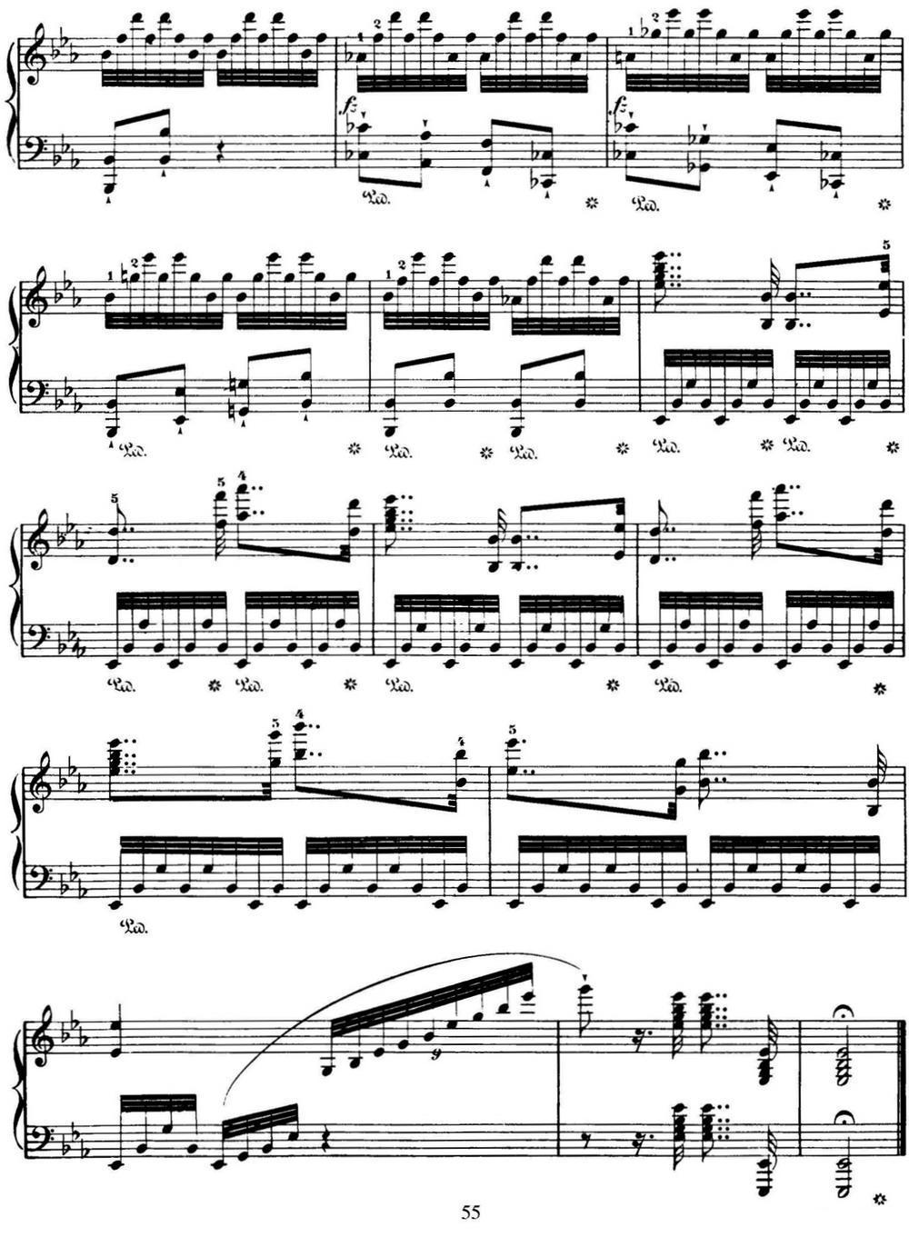 50首车尔尼Op.740钢琴手指灵巧技术练习曲（NO.15）钢琴曲谱（图5）