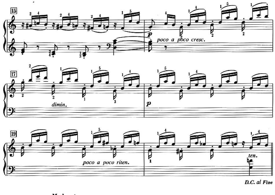 50首莱蒙钢琴练习曲 作品37（NO.45）钢琴曲谱（图2）