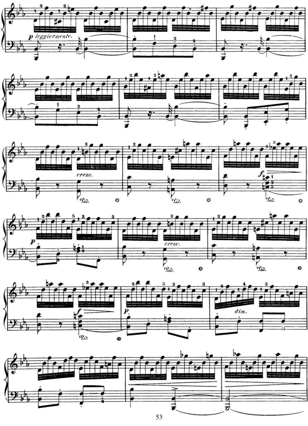 50首车尔尼Op.740钢琴手指灵巧技术练习曲（NO.15）钢琴曲谱（图3）