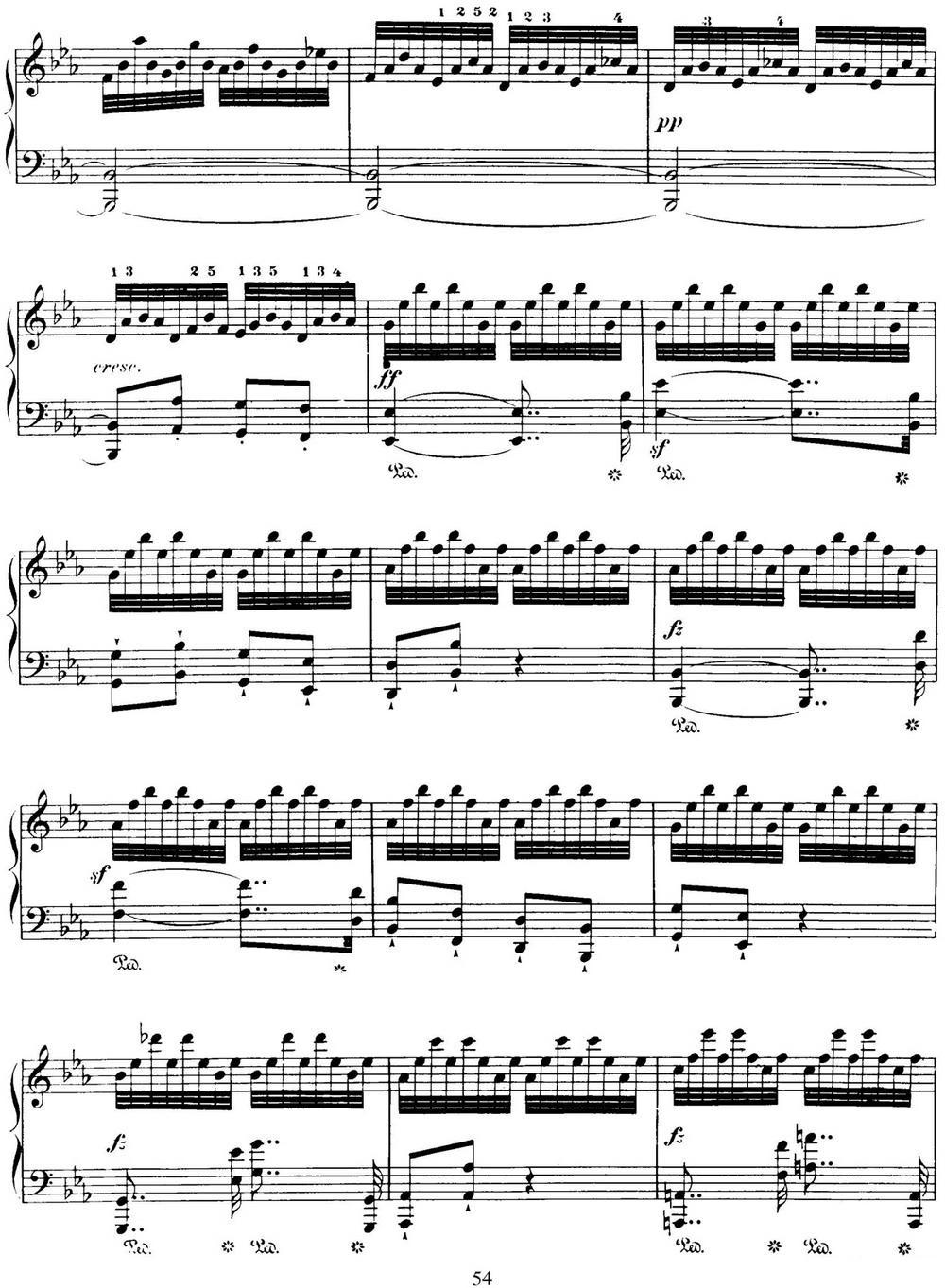 50首车尔尼Op.740钢琴手指灵巧技术练习曲（NO.15）钢琴曲谱（图4）