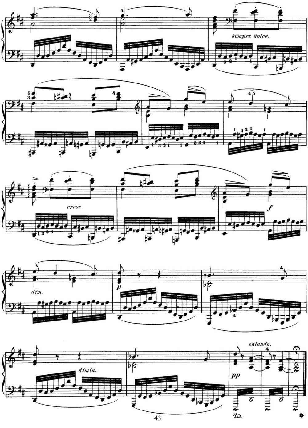 50首车尔尼Op.740钢琴手指灵巧技术练习曲（NO.12）钢琴曲谱（图4）