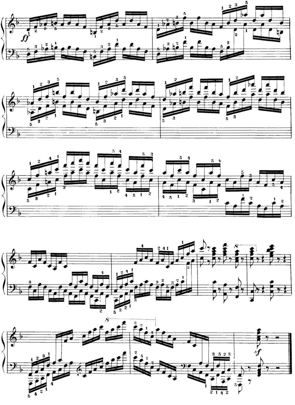 40首车尔尼Op.299钢琴快速练习曲（NO.12）钢琴曲谱（图2）