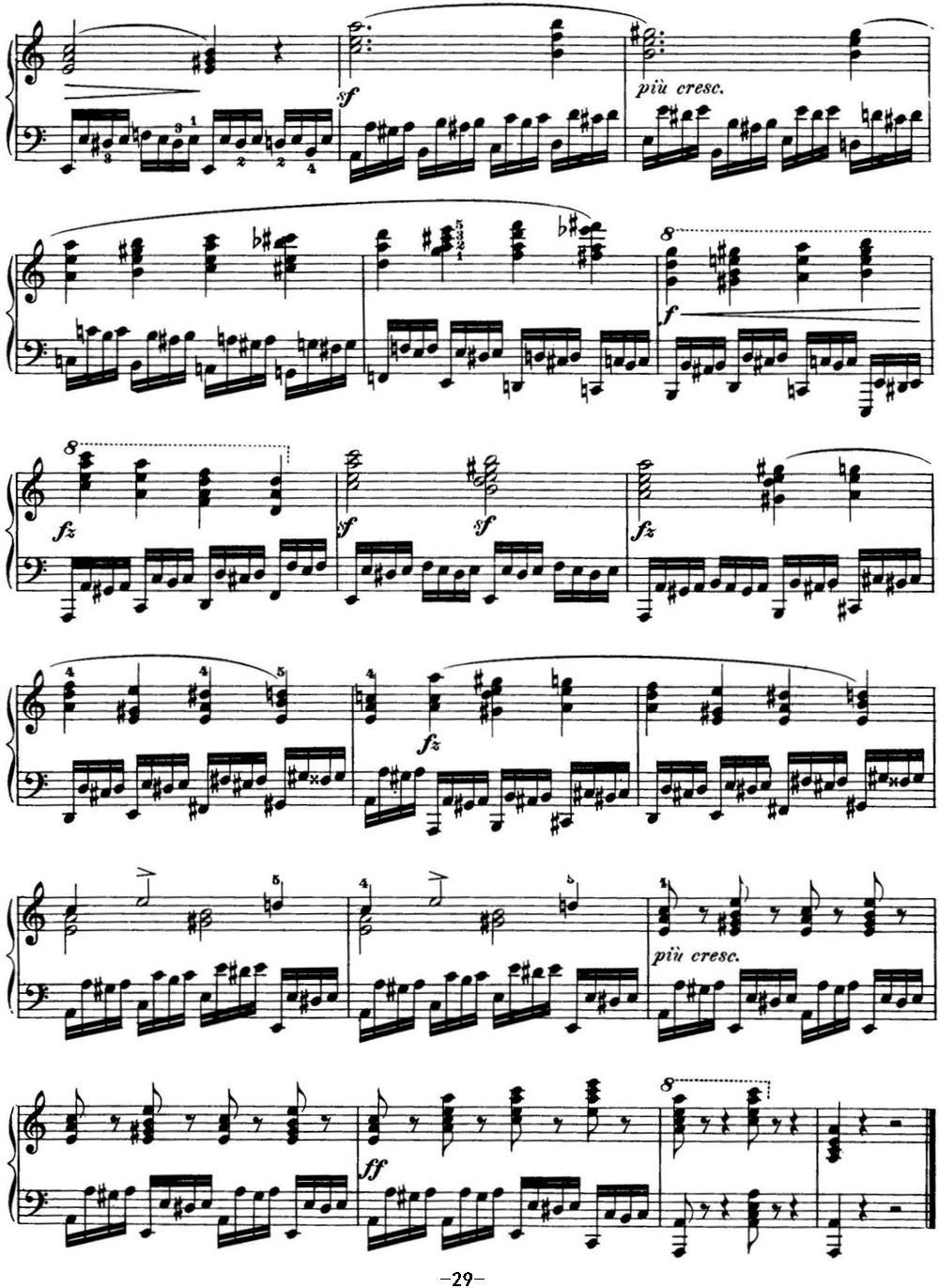50首车尔尼Op.740钢琴手指灵巧技术练习曲（NO.8）钢琴曲谱（图4）
