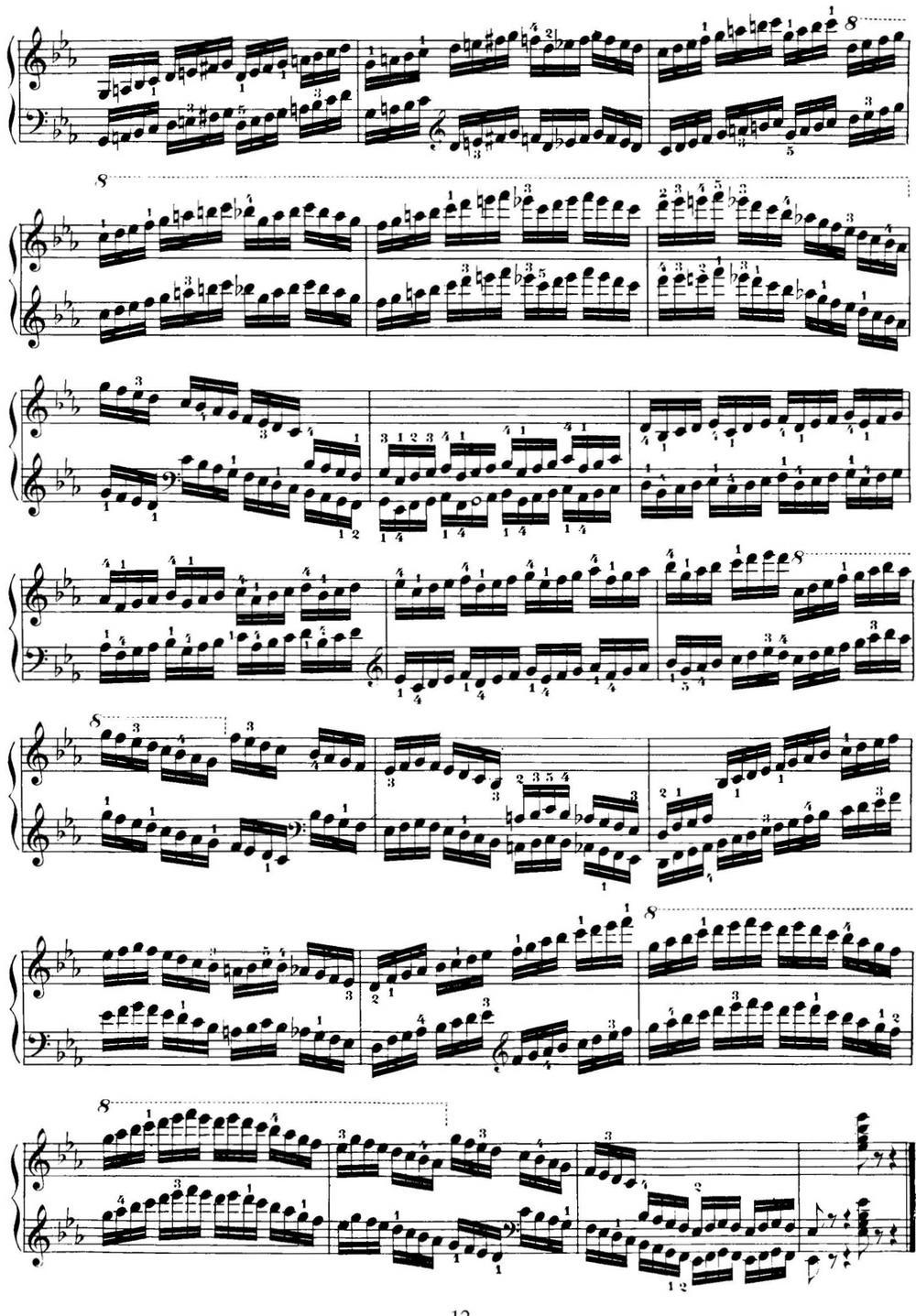 40首车尔尼Op.299钢琴快速练习曲（NO.25）钢琴曲谱（图2）
