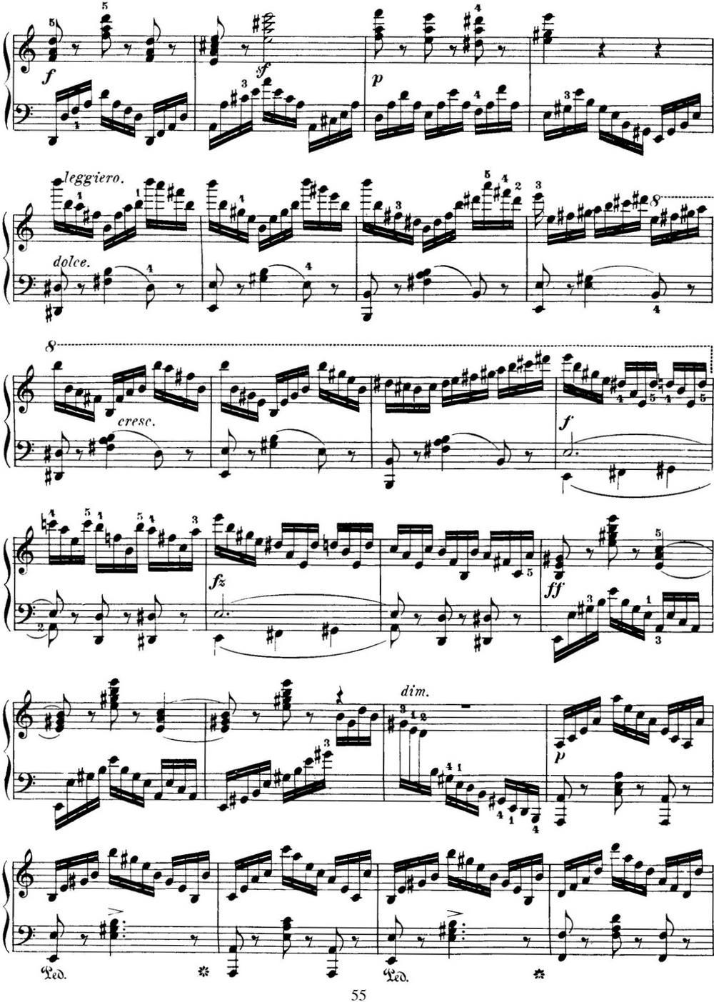 50首车尔尼Op.740钢琴手指灵巧技术练习曲（NO.31）钢琴曲谱（图2）