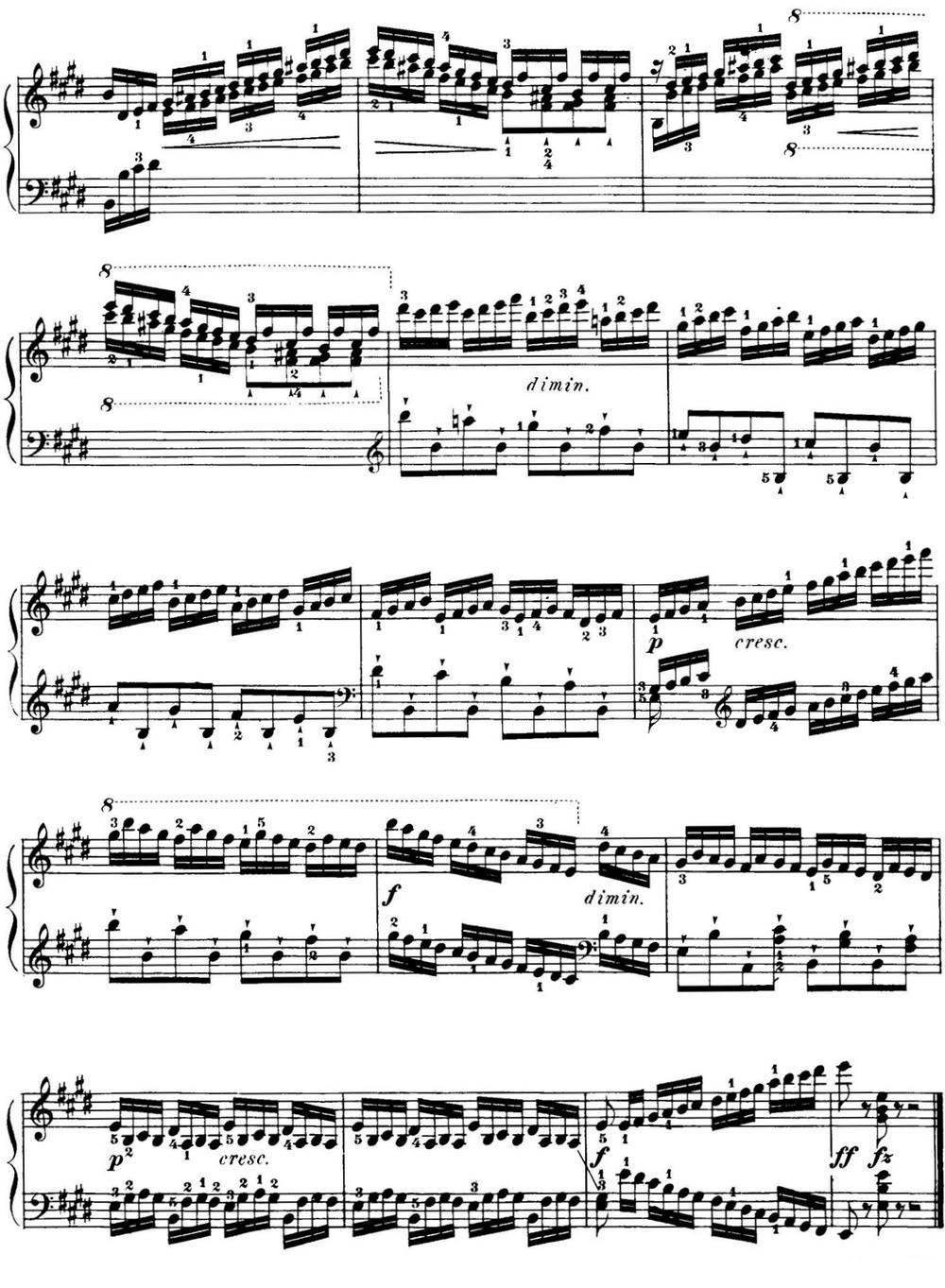 40首车尔尼Op.299钢琴快速练习曲（NO.29）钢琴曲谱（图2）