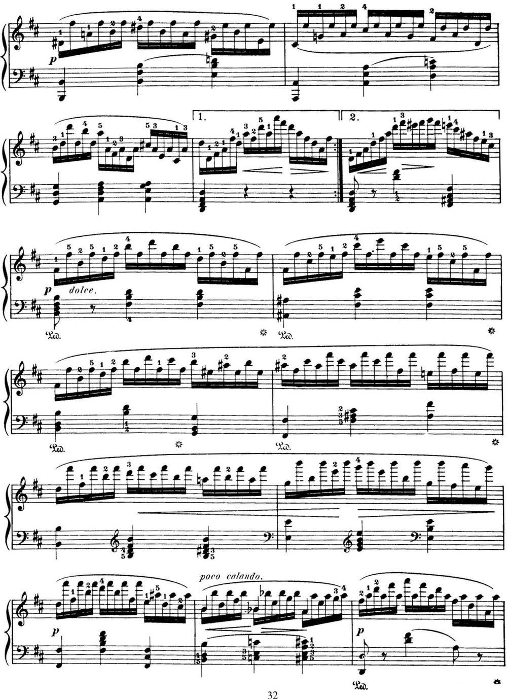 50首车尔尼Op.740钢琴手指灵巧技术练习曲（NO.43）钢琴曲谱（图2）
