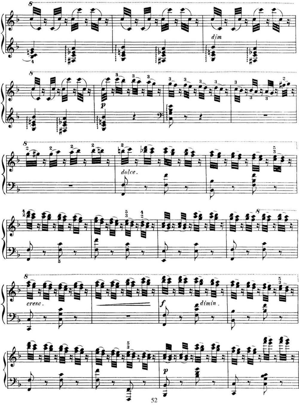 50首车尔尼Op.740钢琴手指灵巧技术练习曲（NO.30）钢琴曲谱（图3）