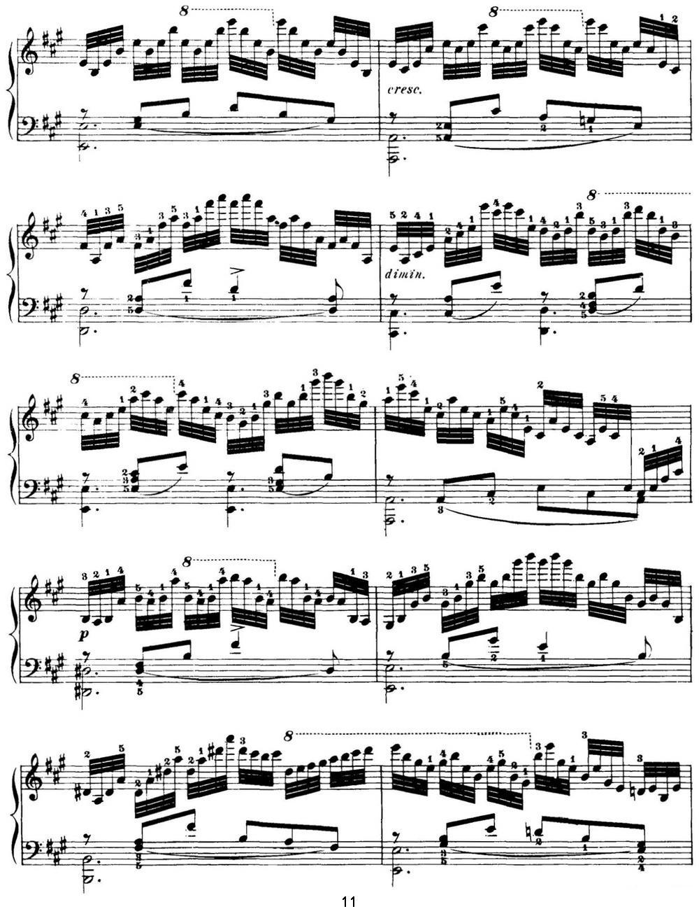 50首车尔尼Op.740钢琴手指灵巧技术练习曲（NO.36）钢琴曲谱（图2）