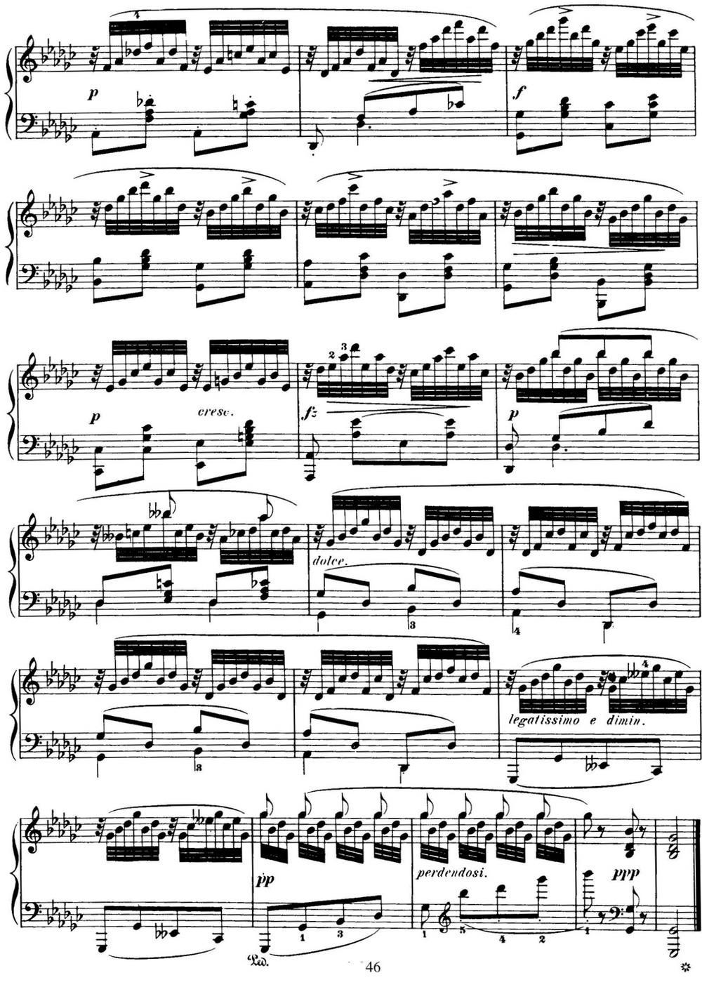 50首车尔尼Op.740钢琴手指灵巧技术练习曲（NO.47）钢琴曲谱（图4）