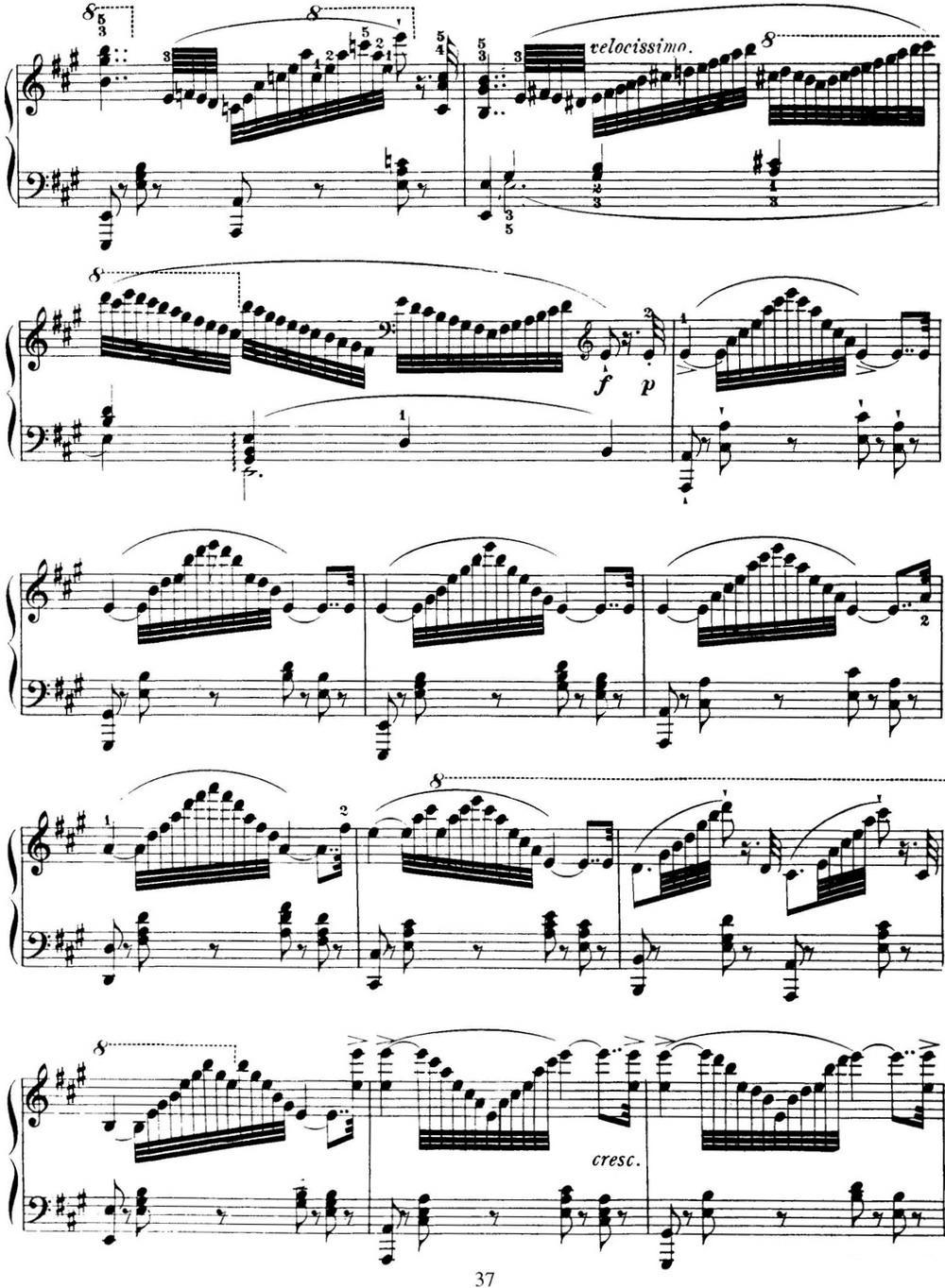 50首车尔尼Op.740钢琴手指灵巧技术练习曲（NO.26）钢琴曲谱（图3）