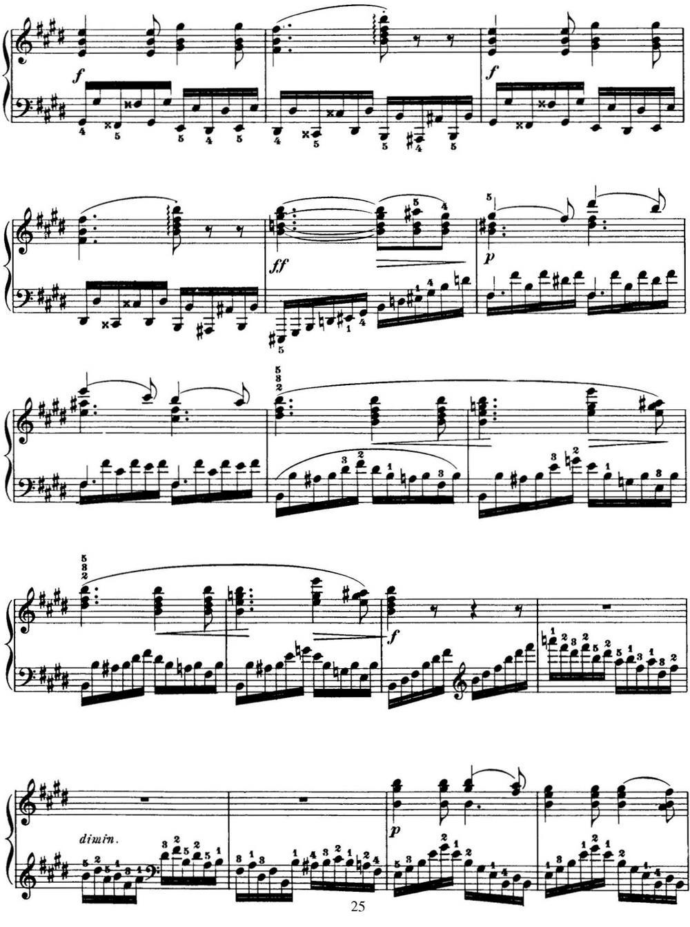 50首车尔尼Op.740钢琴手指灵巧技术练习曲（NO.23）钢琴曲谱（图3）