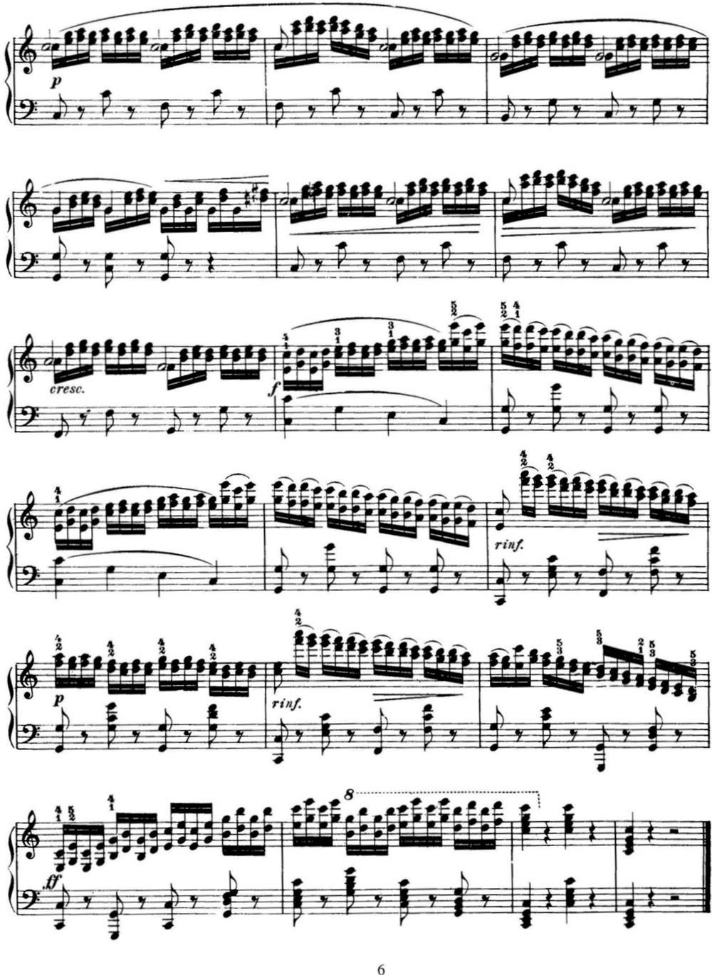 50首车尔尼Op.740钢琴手指灵巧技术练习曲（NO.34）钢琴曲谱（图3）