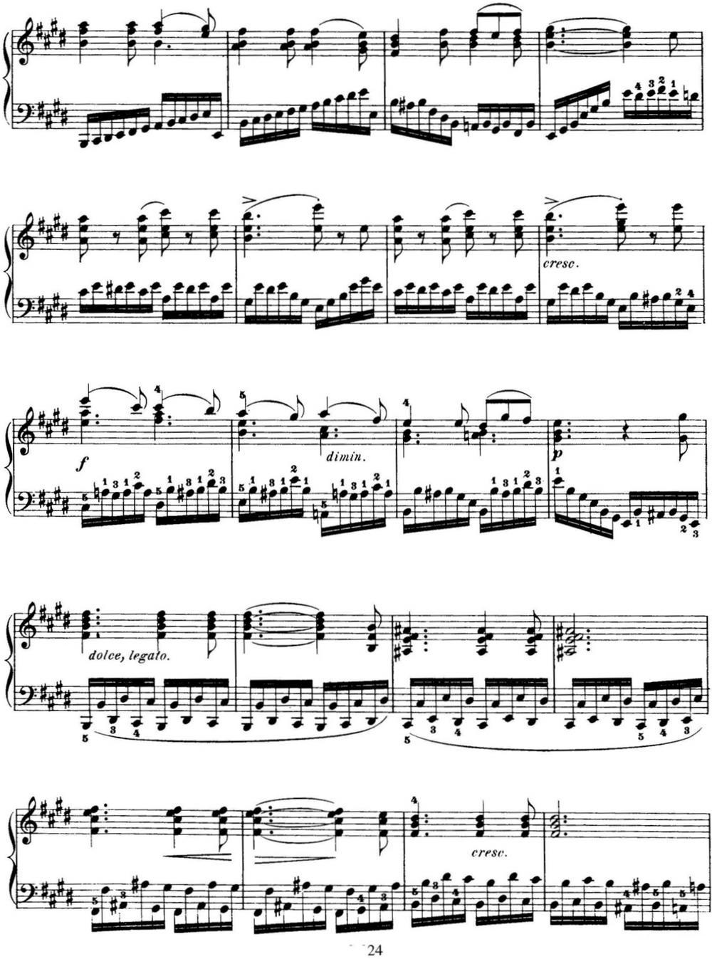50首车尔尼Op.740钢琴手指灵巧技术练习曲（NO.23）钢琴曲谱（图2）
