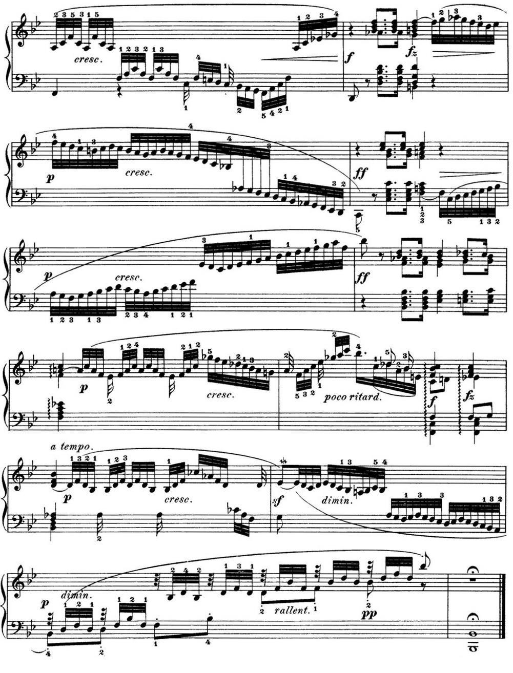 巴赫《平均律钢琴曲集·第一卷》之前奏曲（NO.21）钢琴曲谱（图2）