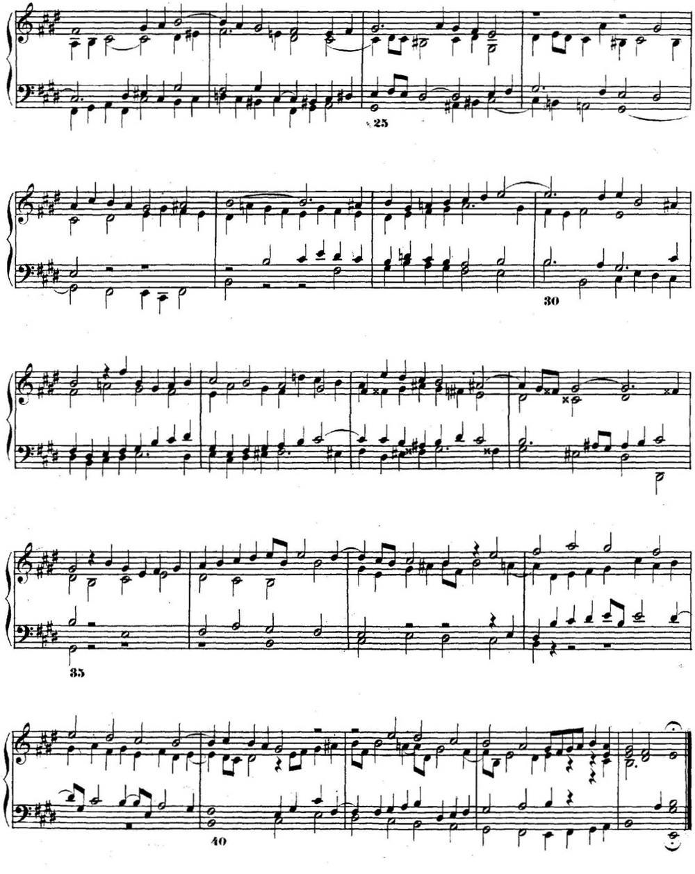 巴赫《平均律钢琴曲集·第二卷》之赋格曲（NO.9）钢琴曲谱（图2）