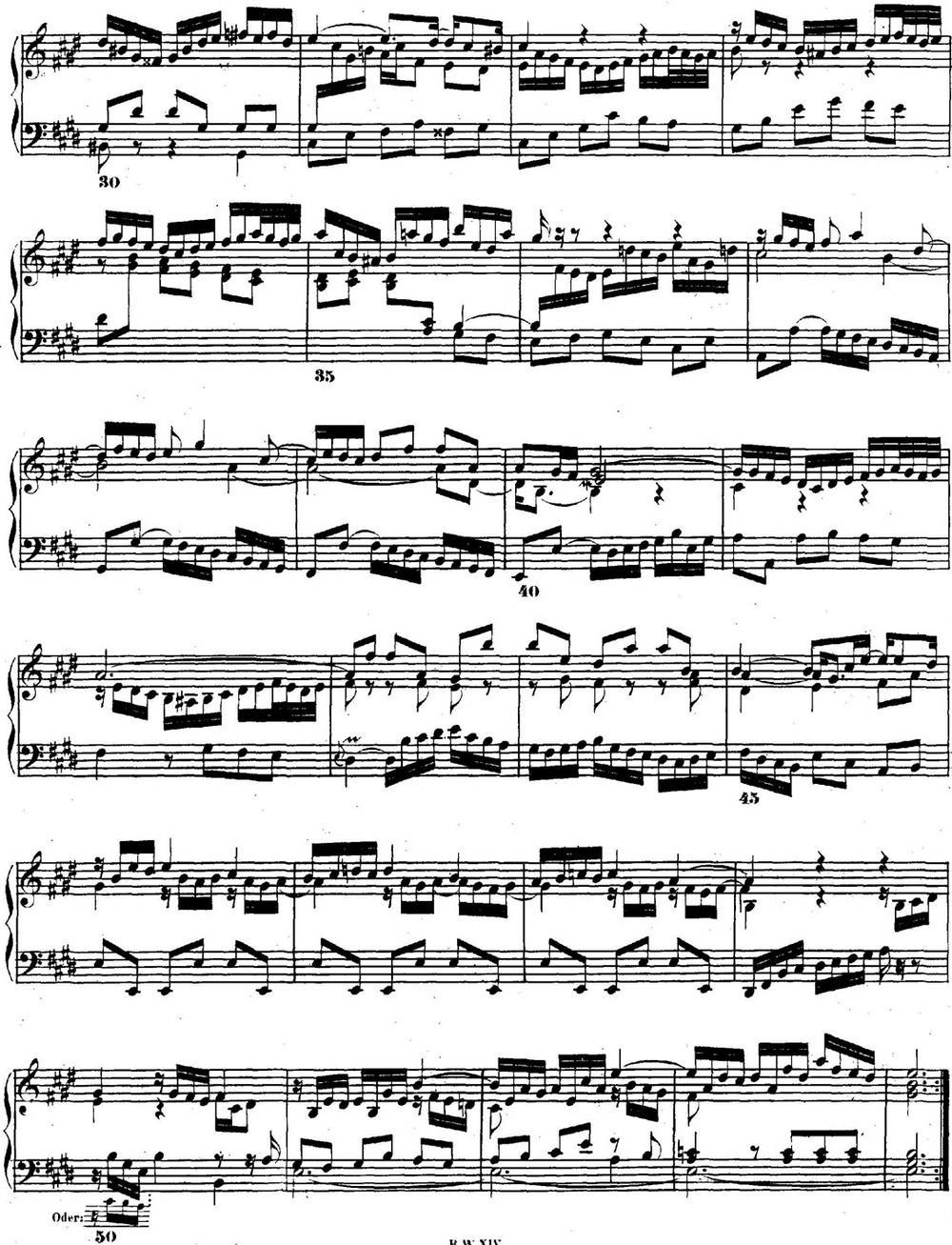 巴赫《平均律钢琴曲集·第二卷》之前奏曲（NO.9）钢琴曲谱（图2）