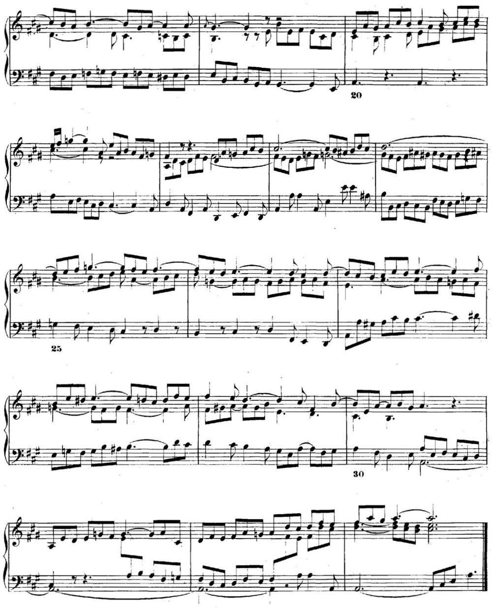 巴赫《平均律钢琴曲集·第二卷》之前奏曲（NO.19）钢琴曲谱（图2）
