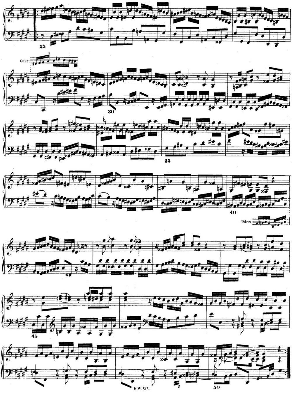 巴赫《平均律钢琴曲集·第二卷》之前奏曲（NO.18）钢琴曲谱（图2）