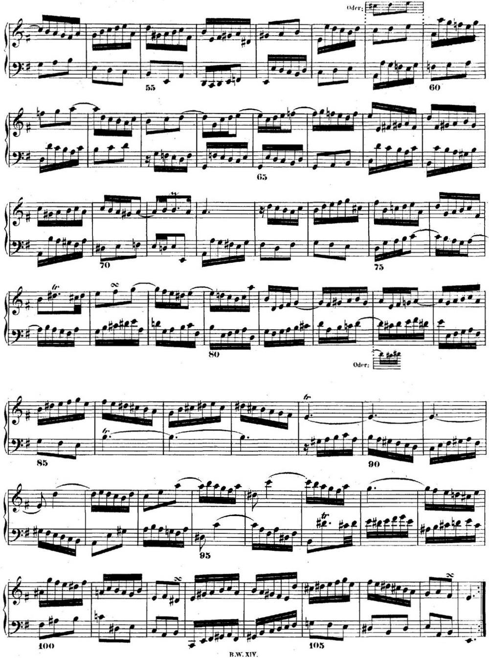 巴赫《平均律钢琴曲集·第二卷》之前奏曲（NO.10）钢琴曲谱（图2）
