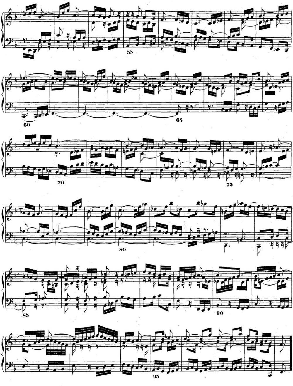 巴赫《平均律钢琴曲集·第二卷》之赋格曲（NO.11）钢琴曲谱（图2）