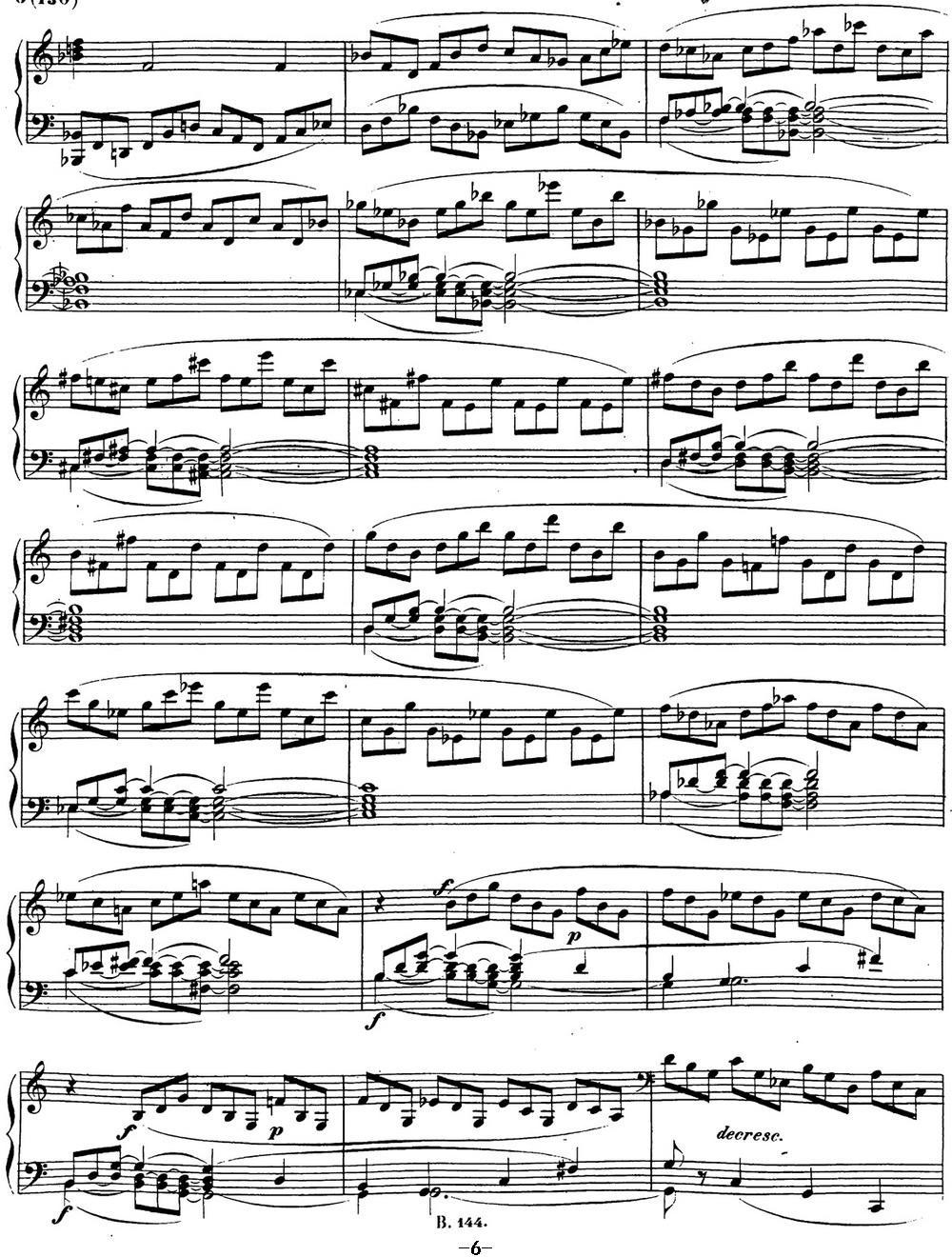 贝多芬钢琴奏鸣曲21 黎明（华尔斯坦） C大调 Op.53 C major钢琴曲谱（图6）