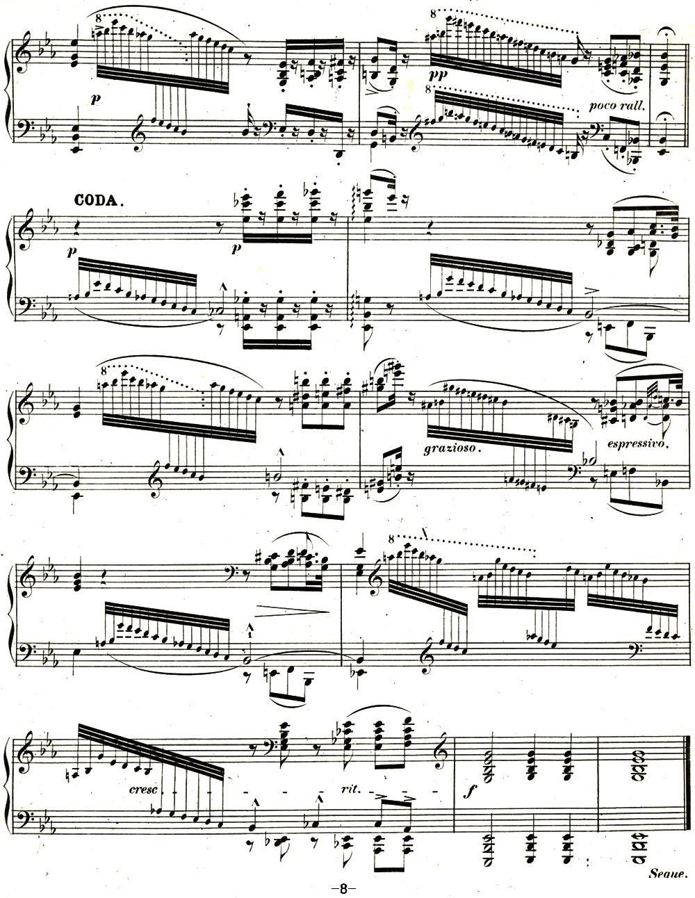 李斯特帕格尼尼大练习曲2钢琴曲谱（图8）