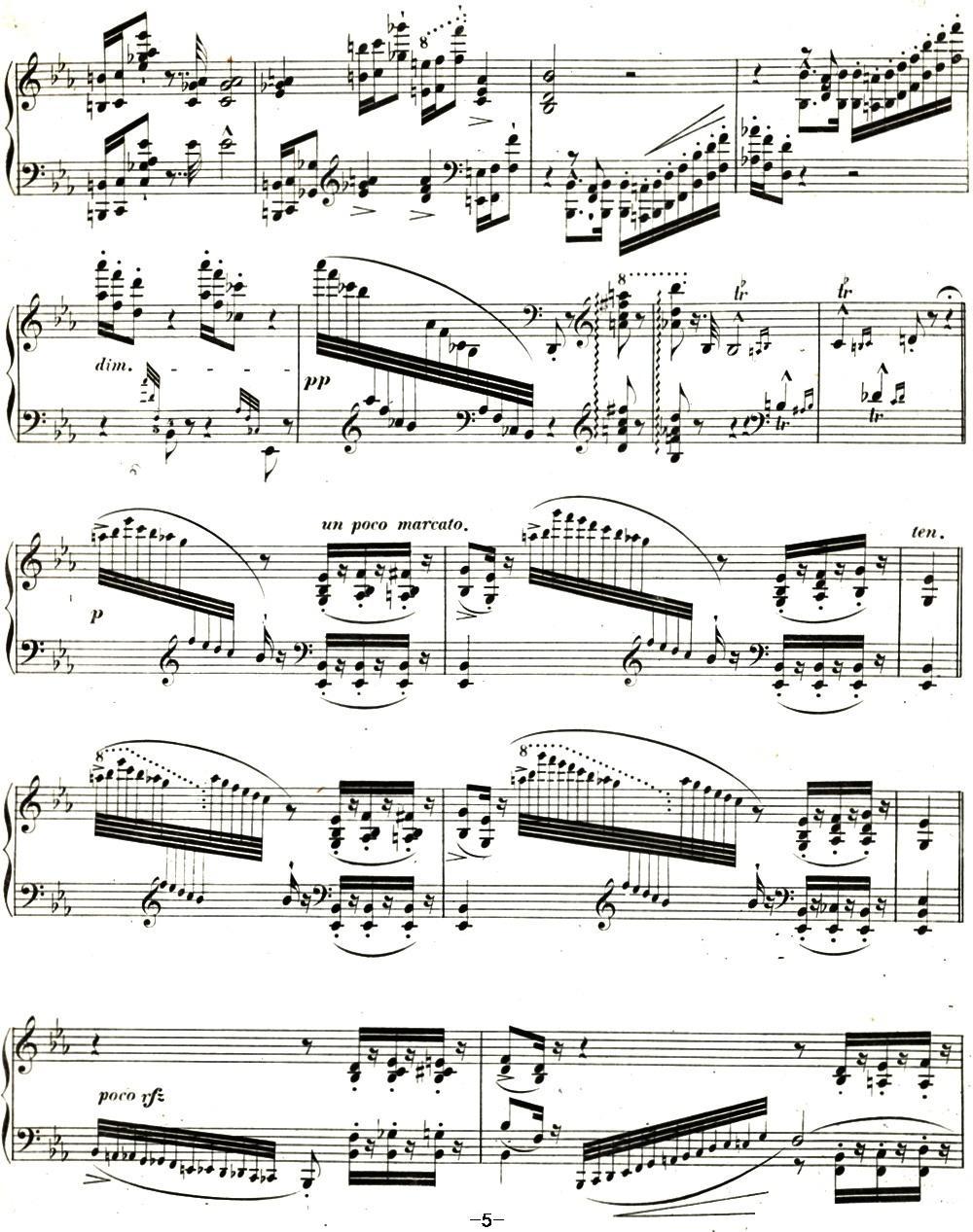 李斯特帕格尼尼大练习曲2钢琴曲谱（图5）