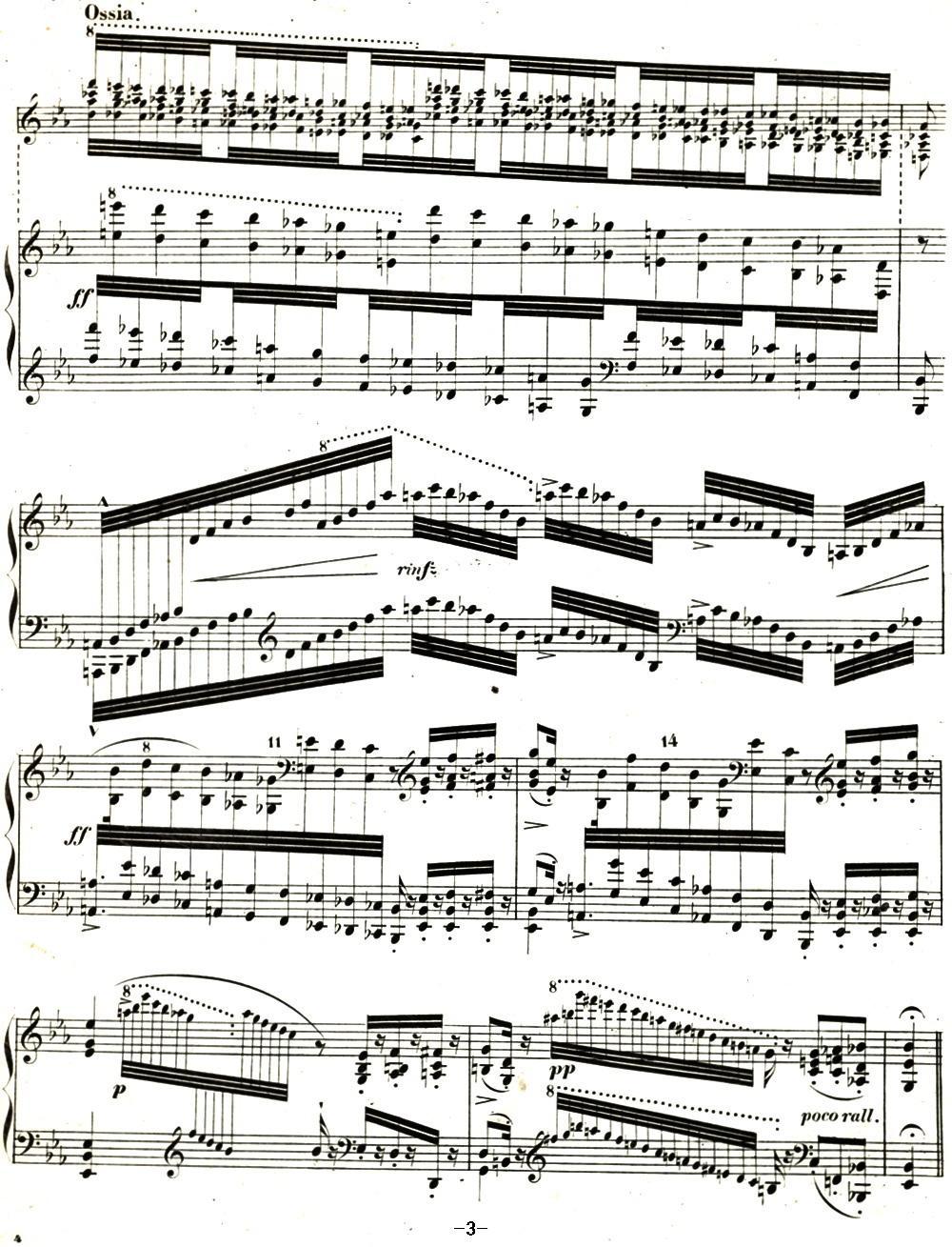 李斯特帕格尼尼大练习曲2钢琴曲谱（图3）