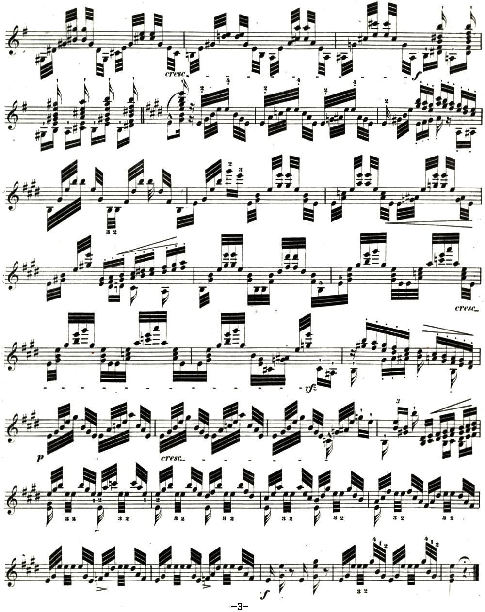 李斯特帕格尼尼大练习曲4钢琴曲谱（图3）