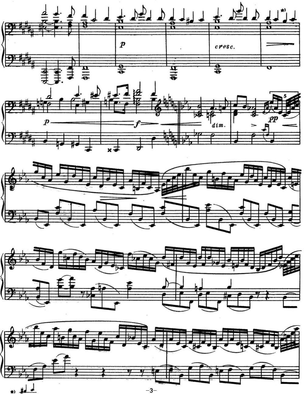 斯克里亚宾 钢琴练习曲 Op.42 No.8 Alexander Scriabin Etudes钢琴曲谱（图3）