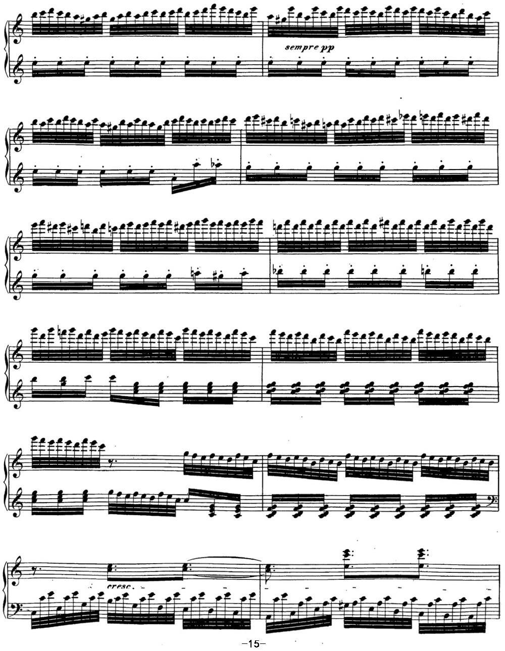 贝多芬钢琴奏鸣曲32 c小调 Op.111 C minor钢琴曲谱（图15）