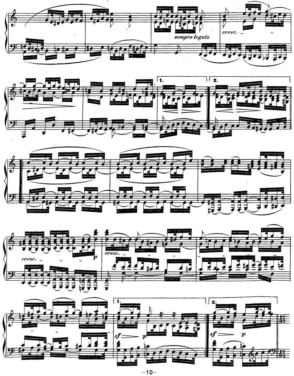 贝多芬钢琴奏鸣曲32 c小调 Op.111 C minor钢琴曲谱（图10）