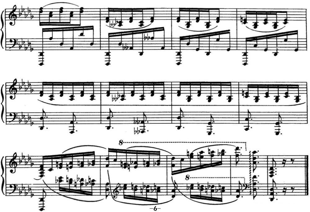 斯克里亚宾 钢琴练习曲 Op.8 No.10 Alexander Scriabin Etudes钢琴曲谱（图6）