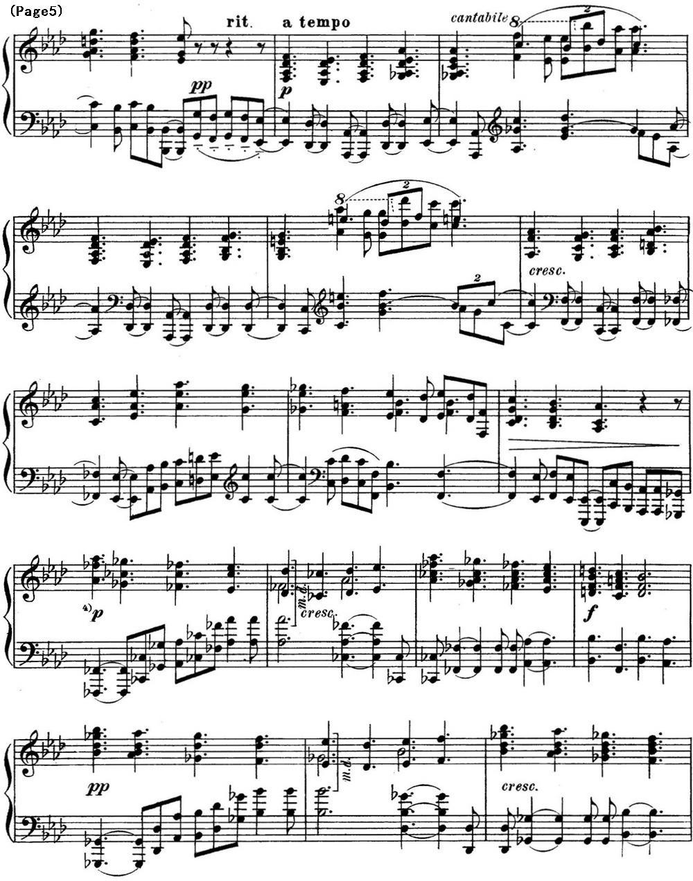 斯克里亚宾 钢琴练习曲 Op.8 No.9 Alexander Scriabin Etudes钢琴曲谱（图5）