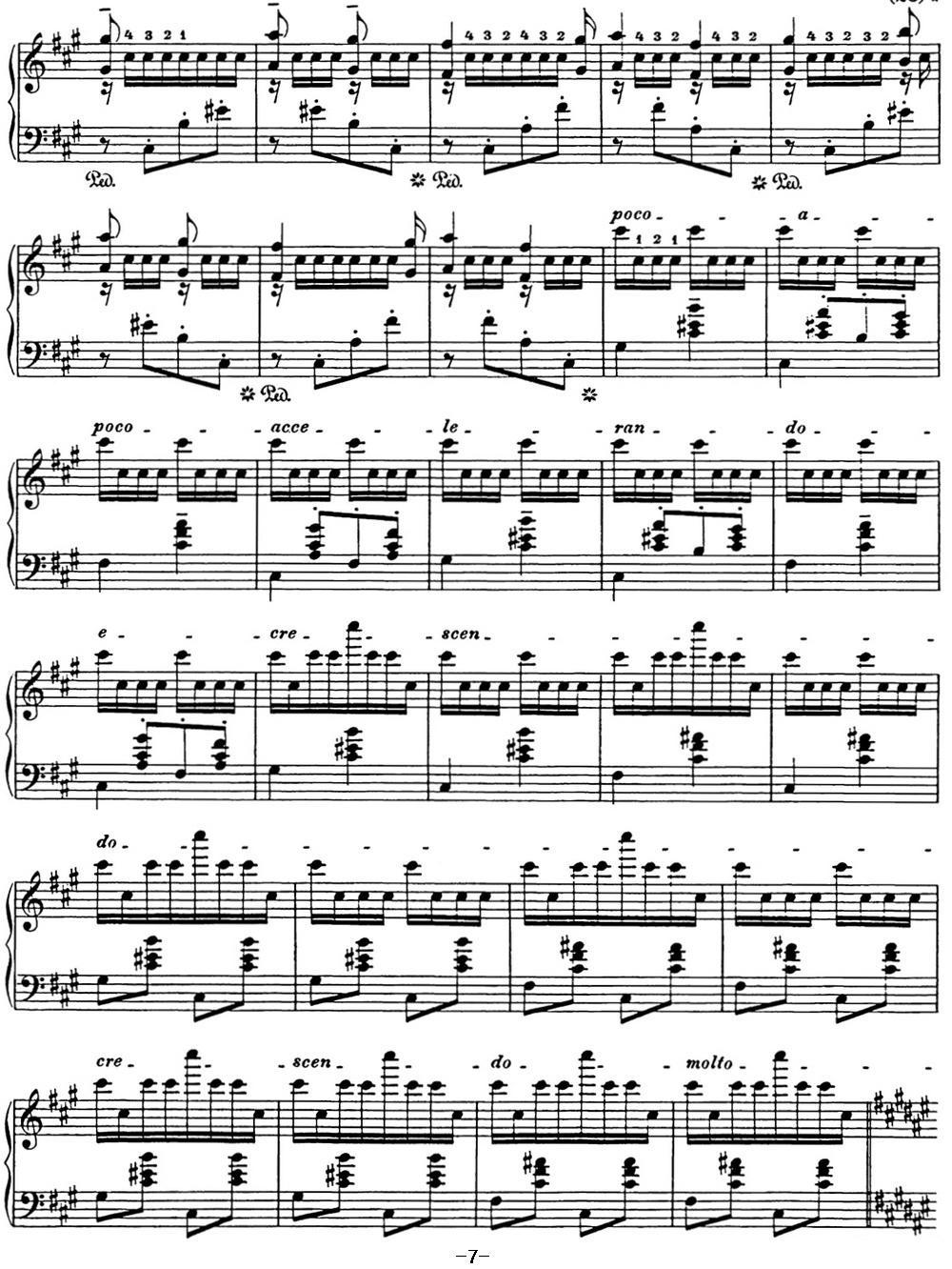 李斯特 匈牙利狂想曲 Hungarian Rhapsodies S.244 No.2钢琴曲谱（图7）