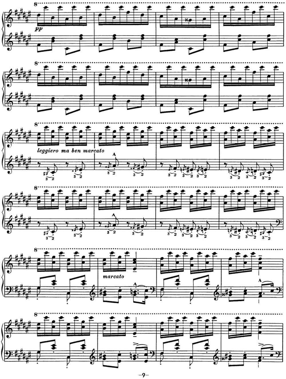 李斯特 匈牙利狂想曲 Hungarian Rhapsodies S.244 No.2钢琴曲谱（图9）