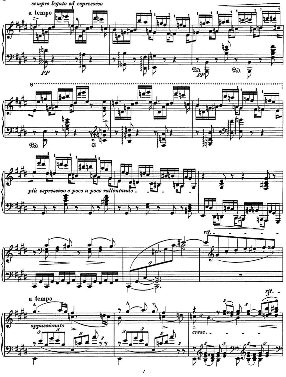 李斯特 匈牙利狂想曲 Hungarian Rhapsodies S.244 No.1钢琴曲谱（图4）