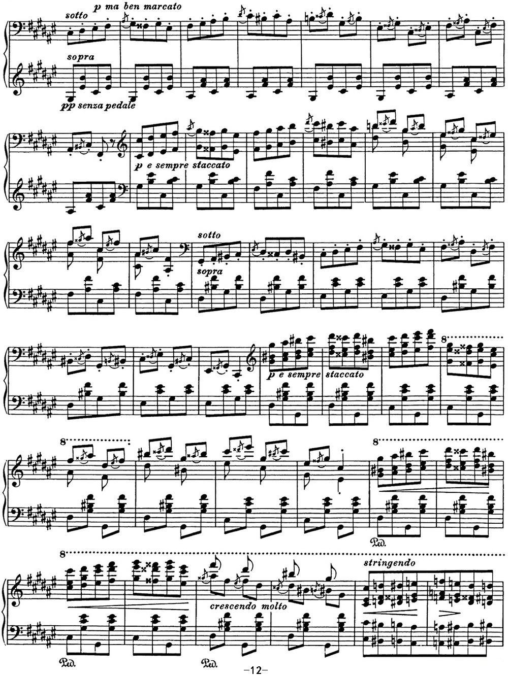 李斯特 匈牙利狂想曲 Hungarian Rhapsodies S.244 No.2钢琴曲谱（图12）