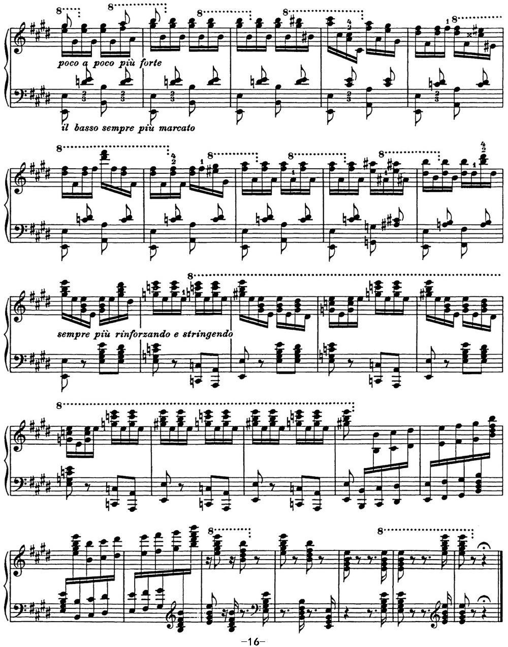 李斯特 匈牙利狂想曲 Hungarian Rhapsodies S.244 No.1钢琴曲谱（图16）