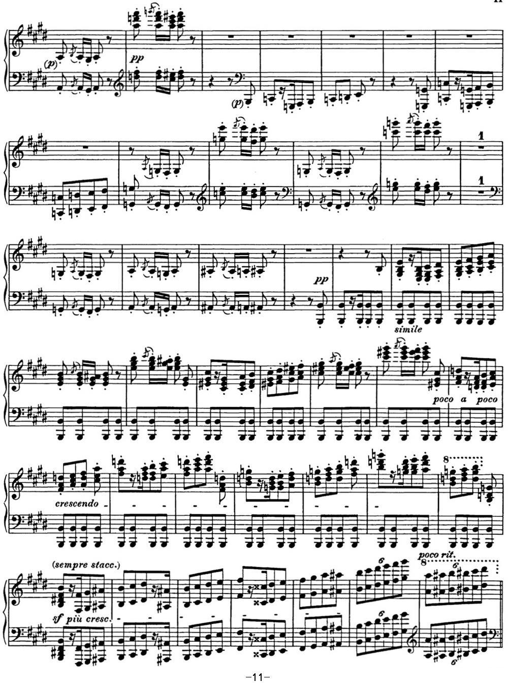 李斯特 匈牙利狂想曲 Hungarian Rhapsodies S.244 No.1钢琴曲谱（图11）