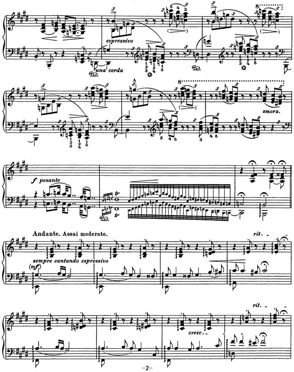 李斯特 匈牙利狂想曲 Hungarian Rhapsodies S.244 No.1钢琴曲谱（图2）