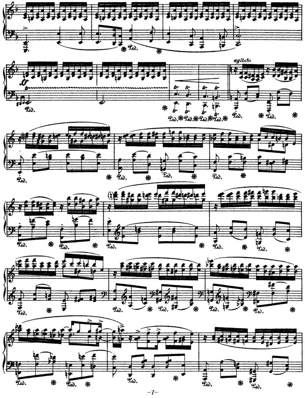 肖邦 叙事曲2 F大调 Chopin Ballade No.2 Op.38钢琴曲谱（图7）