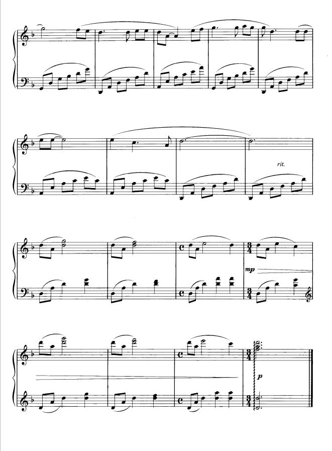 飞鸟与鱼钢琴曲谱（图7）