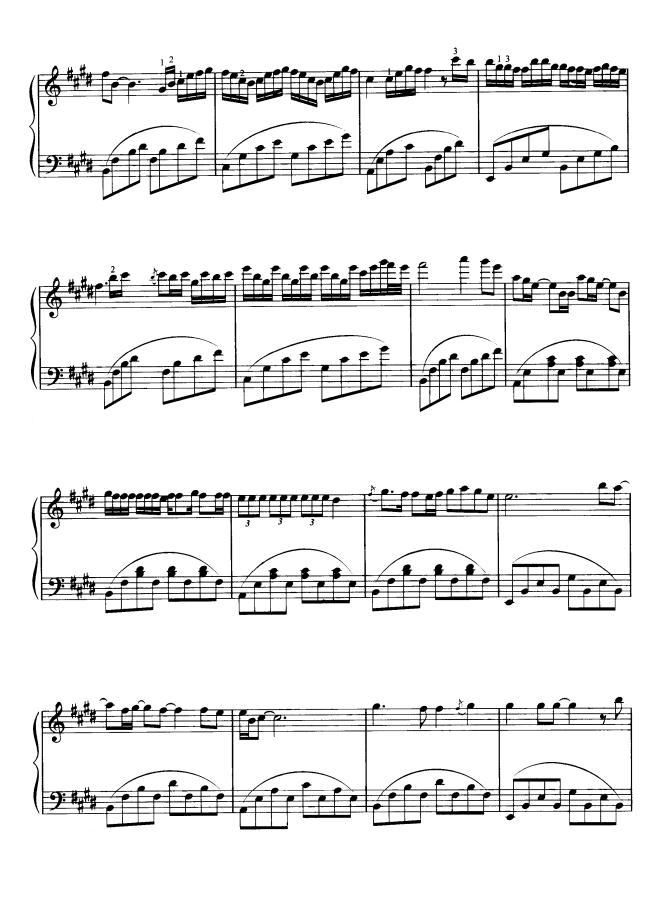 Always钢琴曲谱（图5）