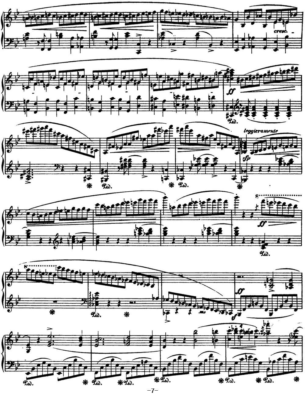 肖邦 叙事曲1 g小调 Chopin Ballade No.1 Op.23钢琴曲谱（图7）